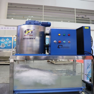 Αυτόματο 1 2 3 μηχανή 10 τόνος 3P 380Volt 50Hz κατασκευαστών πάγου 5 νιφάδων