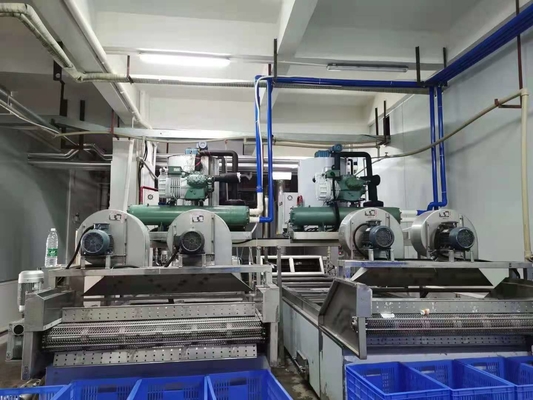 Snowflake 70kw 10ton μηχανή κατασκευαστών πάγου για το δοχείο ψύξης θαλασσινών
