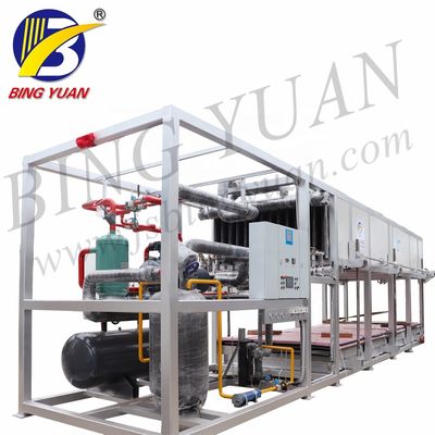 R22 150KW 30 τόνος μηχανή κατασκευαστών κολόνων πάγου 220 βολτ
