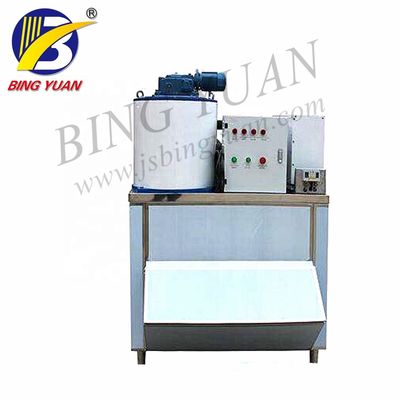380 βολτ 124.3KW 2mm ψυκτική μηχανή ύφους νιφάδων