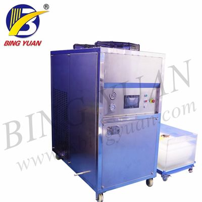 Ψυκτική μηχανή πηλού θαλασσινών 380V 124.3KW 3T αερόψυξης