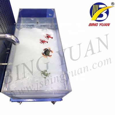 1580x850x1650mm 60 τόνοι κατασκευαστής πάγου αλιευτικών σκαφών 220 βολτ