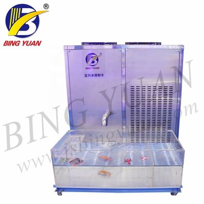 1580x850x1650mm 60 τόνοι κατασκευαστής πάγου αλιευτικών σκαφών 220 βολτ